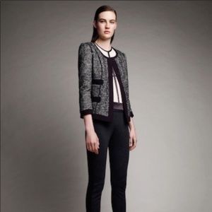 Narciso Rodriguez Black Tweed Blazer M/L